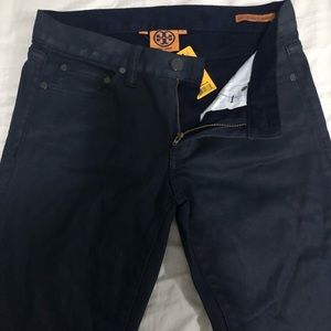 NEW Tory Burch Izzie Zip Ankle Skinny Jeans